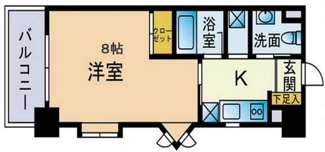兵庫県神戸市中央区神若通１ 春日野道駅 1K マンション 賃貸物件詳細