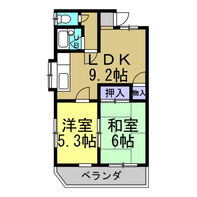 愛知県常滑市山方町８ 常滑駅 2LDK アパート 賃貸物件詳細