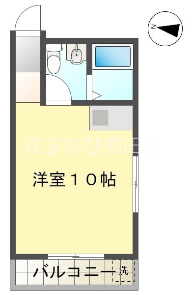 シティハイツＳＫ 3階 ワンルーム 賃貸物件詳細