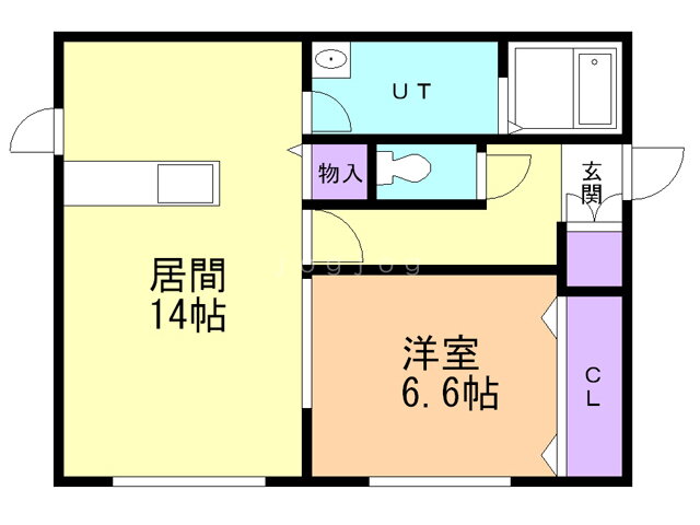 ｓａｋｕｒａ　ｃｏｌｏｒｅ 2階 1LDK 賃貸物件詳細