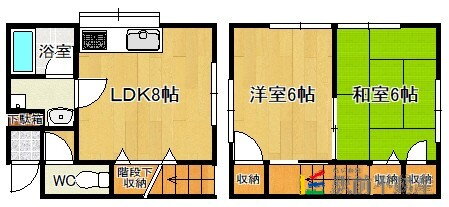 佐賀県佐賀市諸富町大字徳富 2LDK アパート 賃貸物件詳細