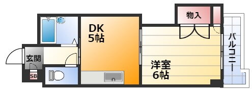 新大阪グランドハイツ北 9階 1DK 賃貸物件詳細