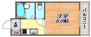 兵庫県神戸市灘区日尾町２ 六甲道駅 1K マンション 賃貸物件詳細
