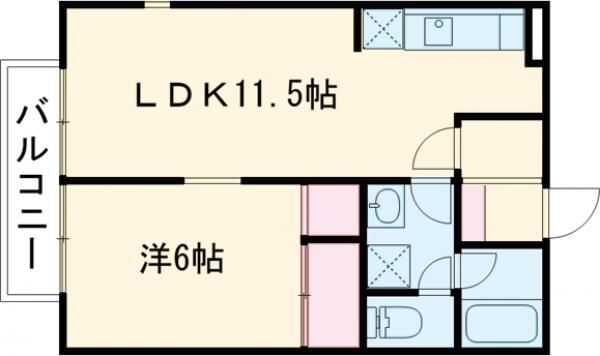 茨城県ひたちなか市大字勝倉 金上駅 1LDK アパート 賃貸物件詳細