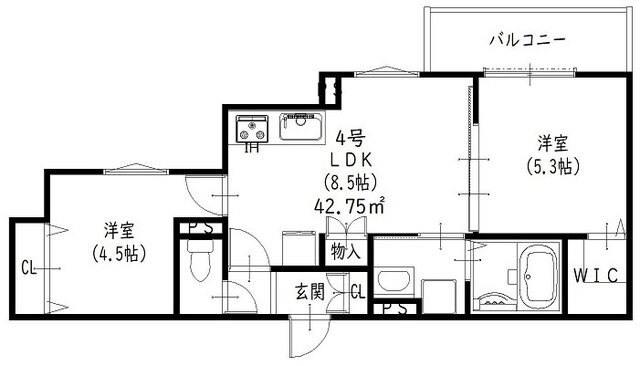 大阪府豊中市永楽荘３ 桜井駅 2LDK アパート 賃貸物件詳細