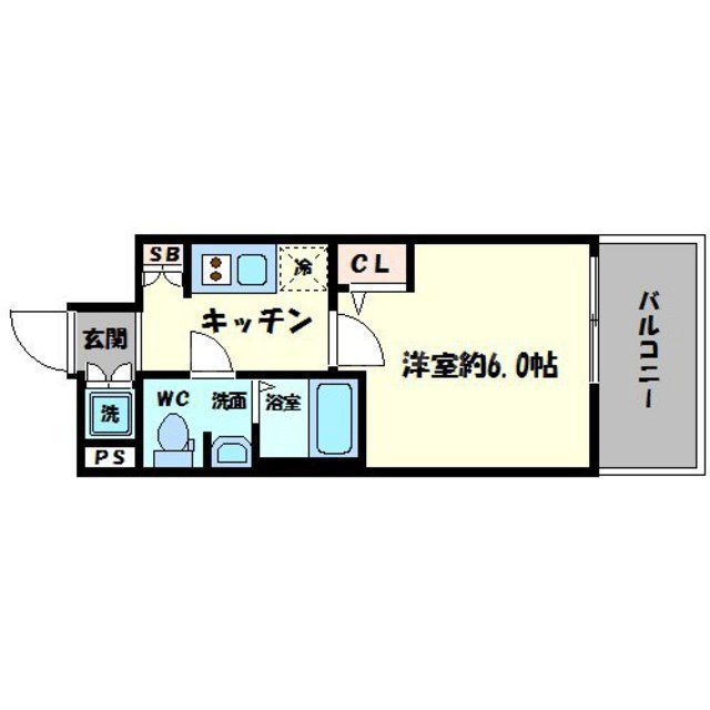 大阪府大阪市中央区瓦屋町２ 長堀橋駅 1K マンション 賃貸物件詳細