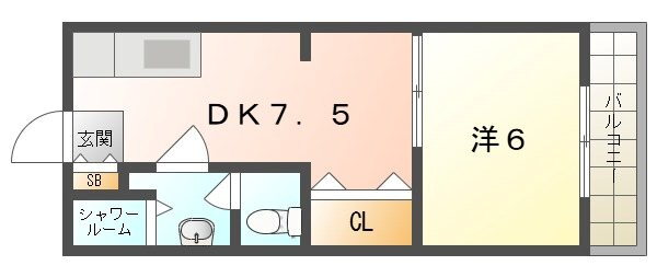 大阪府守口市大枝西町 守口市駅 1DK マンション 賃貸物件詳細