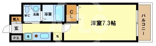 大阪府大阪市福島区福島２ 福島駅 1K マンション 賃貸物件詳細