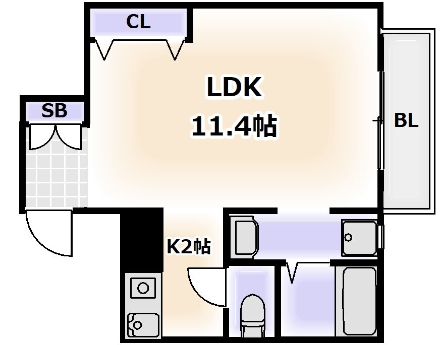 大阪府大阪市阿倍野区美章園１ 美章園駅 1K マンション 賃貸物件詳細