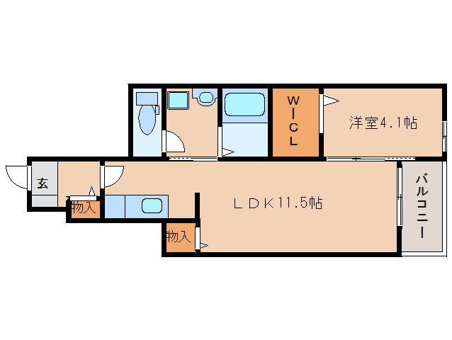 奈良県天理市田部町 天理駅 1LDK アパート 賃貸物件詳細