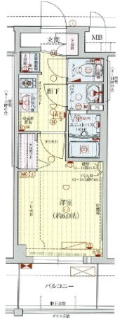 大阪府大阪市淀川区西中島１ 南方駅 1K マンション 賃貸物件詳細