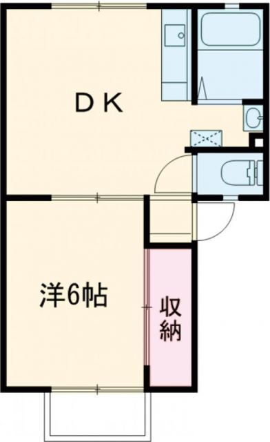 栃木県宇都宮市東峰町 宇都宮駅 1DK アパート 賃貸物件詳細