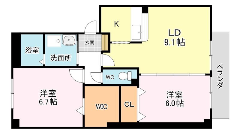 滋賀県栗東市綣５ 栗東駅 2LDK アパート 賃貸物件詳細