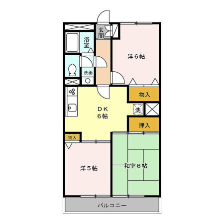 埼玉県越谷市大字大泊 せんげん台駅 3DK アパート 賃貸物件詳細