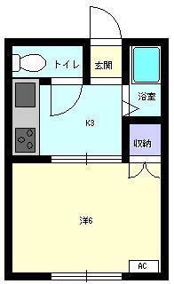 秋田県秋田市横森４ 秋田駅 1K アパート 賃貸物件詳細