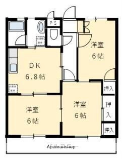 広島県広島市佐伯区海老園４ 佐伯区役所前駅 3DK マンション 賃貸物件詳細