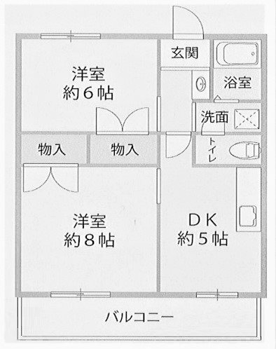 兵庫県明石市藤江 藤江駅 2DK マンション 賃貸物件詳細