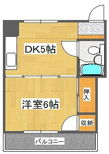 シティコーポ宝仙 4階 1DK 賃貸物件詳細