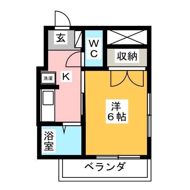 埼玉県越谷市蒲生茜町 蒲生駅 1K マンション 賃貸物件詳細