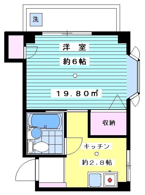 東京都品川区二葉１ 大井町駅 1K マンション 賃貸物件詳細