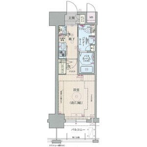 兵庫県神戸市兵庫区水木通１ 新開地駅 1K マンション 賃貸物件詳細