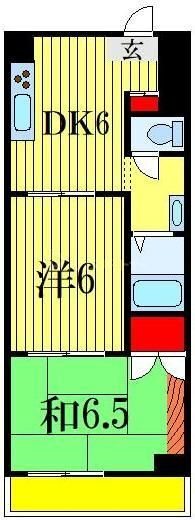 千葉県船橋市本町６ 船橋駅 2DK マンション 賃貸物件詳細