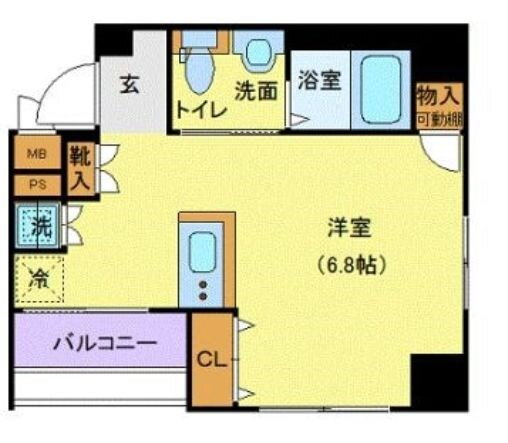 ガリシア日本橋水天宮ＩＩ 2階 ワンルーム 賃貸物件詳細