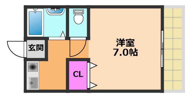 大阪府高槻市野見町 高槻市駅 1K マンション 賃貸物件詳細
