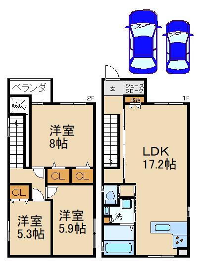 大阪府交野市森南１ 河内磐船駅 3LDK 一戸建て 賃貸物件詳細