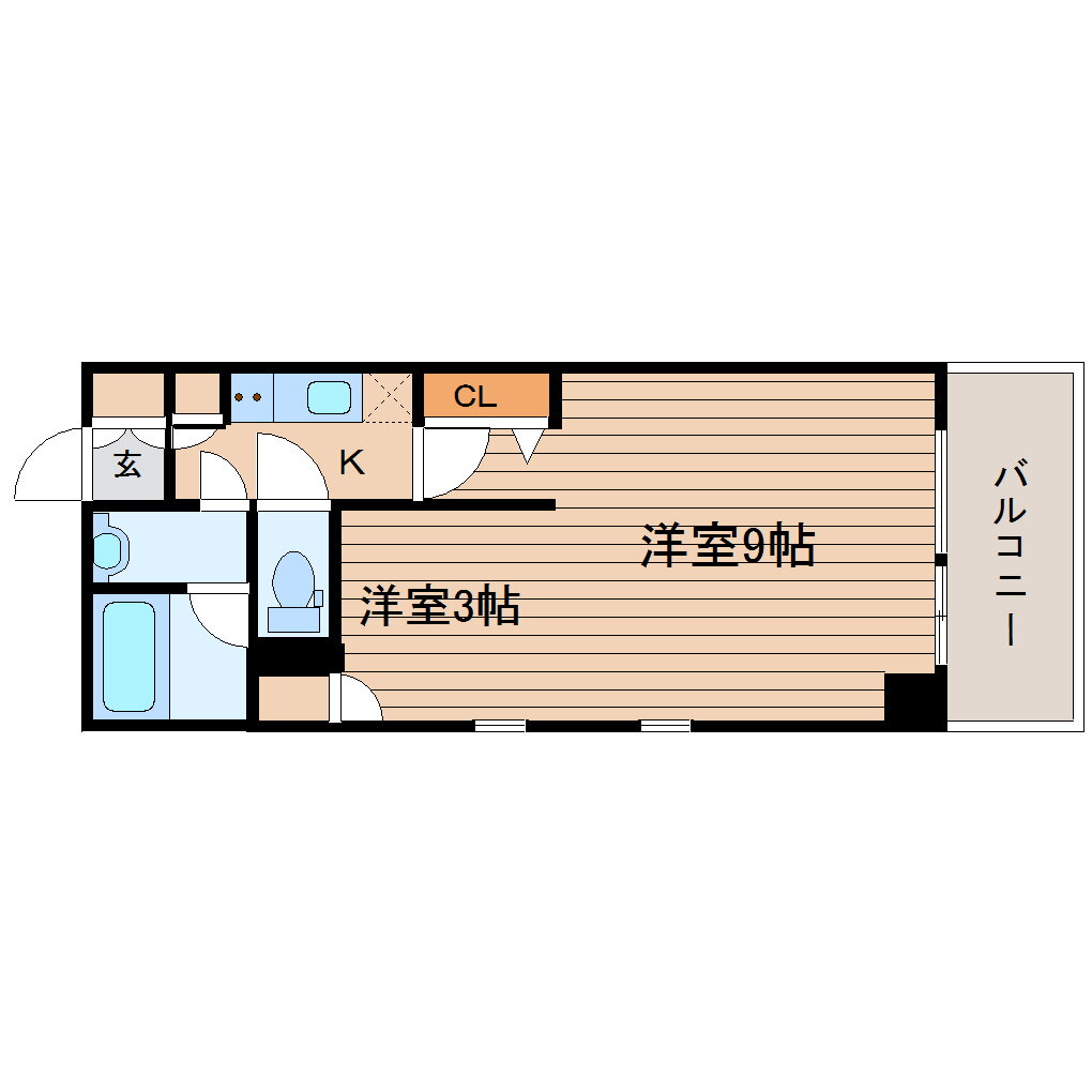 宮城県仙台市宮城野区新田東３ 小鶴新田駅 2K マンション 賃貸物件詳細