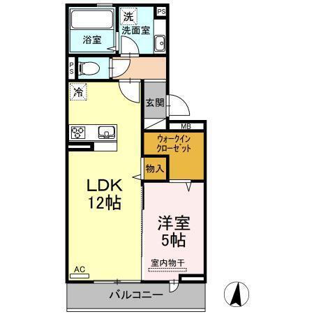 大分県大分市須賀２ 大在駅 1LDK アパート 賃貸物件詳細