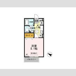 愛知県岡崎市明大寺町字衣下道 東岡崎駅 1K アパート 賃貸物件詳細