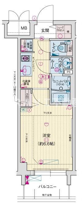 ファステート大阪城東グリッジ 9階 1K 賃貸物件詳細