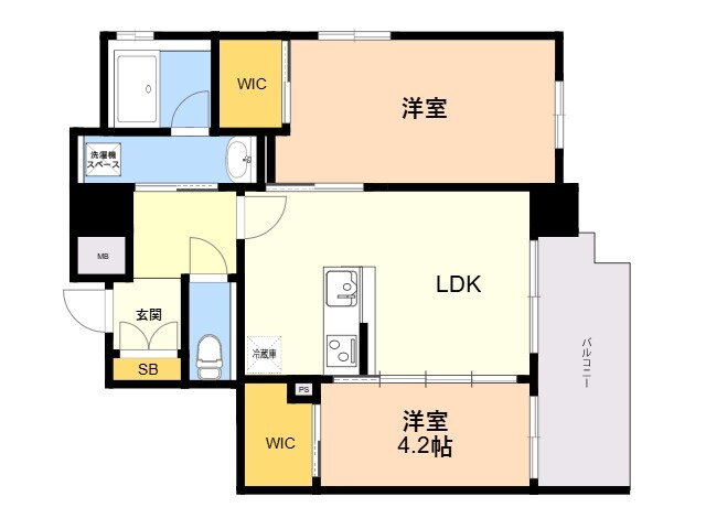 福岡県福岡市博多区空港前３ 福岡空港駅 2LDK マンション 賃貸物件詳細