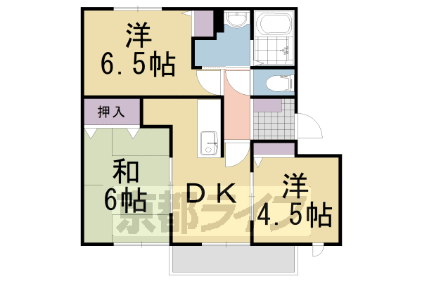 京都府京都市伏見区久我森の宮町 長岡京駅 3DK マンション 賃貸物件詳細