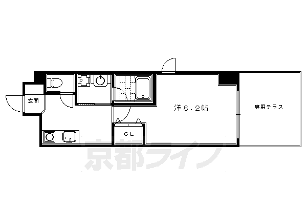 京都府京都市中京区槌屋町 烏丸御池駅 1K マンション 賃貸物件詳細