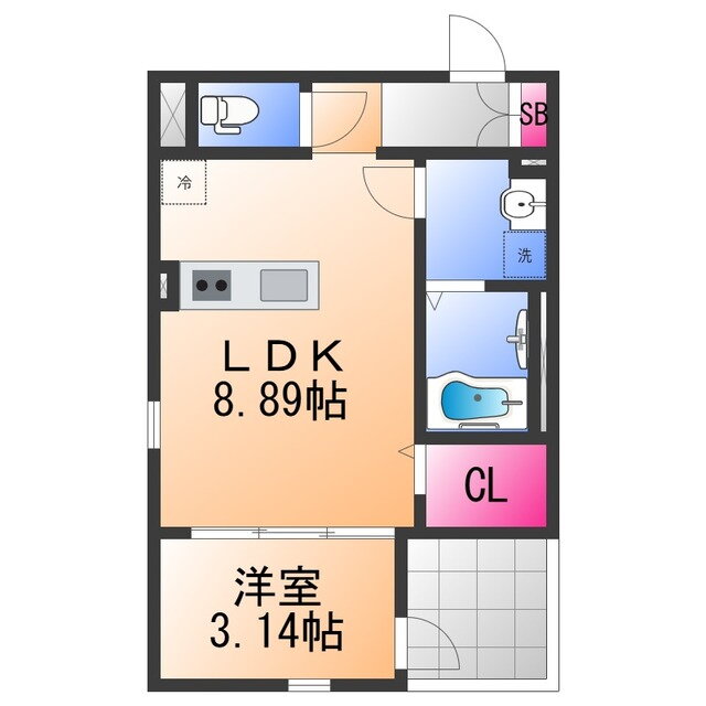 大阪府高石市西取石１ 富木駅 1LDK アパート 賃貸物件詳細