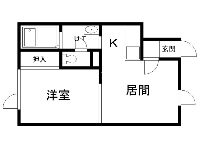 北海道帯広市西十七条北１ 1DK アパート 賃貸物件詳細