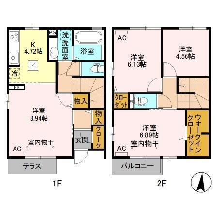 群馬県高崎市貝沢町 高崎問屋町駅 3LDK アパート 賃貸物件詳細