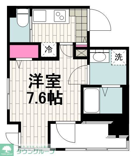 パークシティヨコハマ 3階 1K 賃貸物件詳細