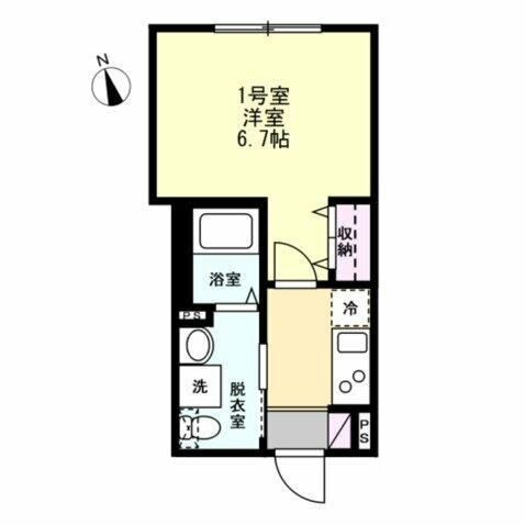 神奈川県横須賀市三春町１ 県立大学駅 1K アパート 賃貸物件詳細