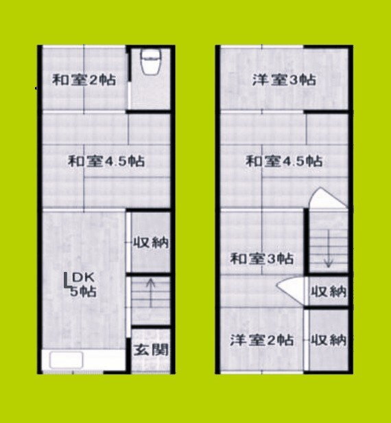 大阪府大阪市北区中津３ 中津駅 5LDK 一戸建て 賃貸物件詳細