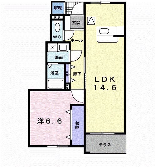 サンパティーク・メゾン 1階 1LDK 賃貸物件詳細