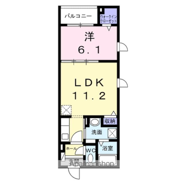 アガベ 3階 1LDK 賃貸物件詳細