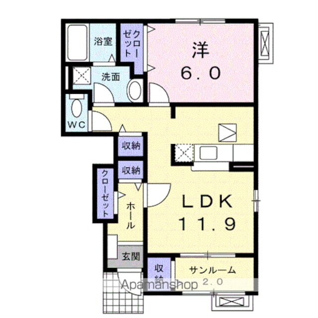 新潟県上越市藤巻 春日山駅 1LDK アパート 賃貸物件詳細