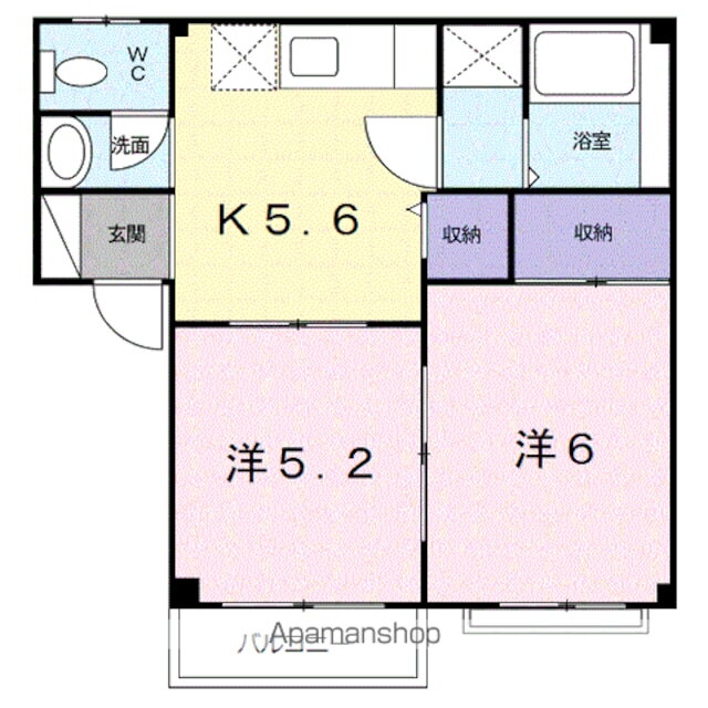 和歌山県有田郡有田川町大字小島 藤並駅 2K アパート 賃貸物件詳細