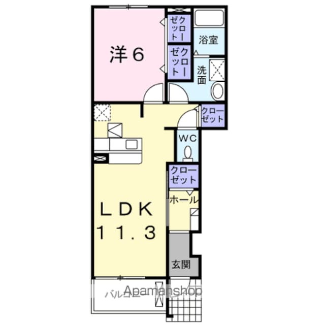 茨城県水戸市千波町 水戸駅 1LDK アパート 賃貸物件詳細