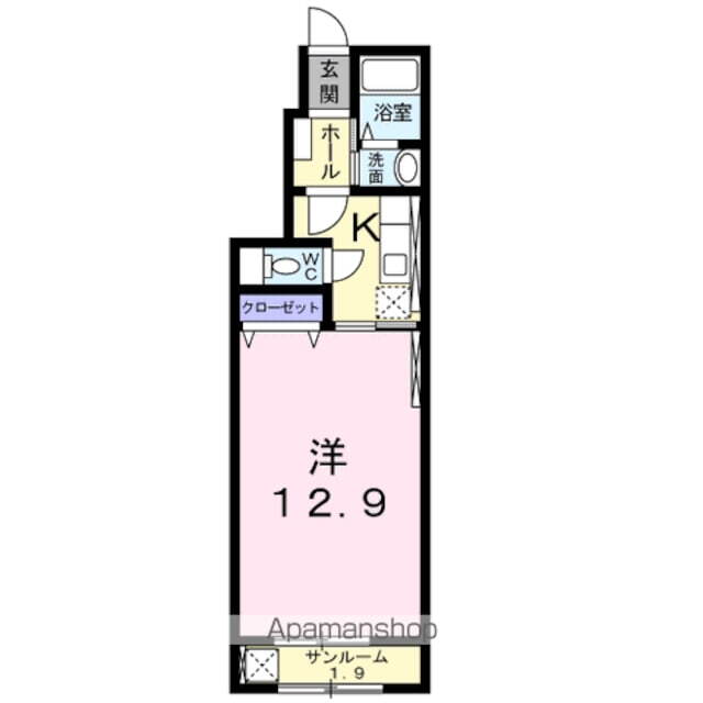 長野県岡谷市南宮１丁目 岡谷駅 1K アパート 賃貸物件詳細