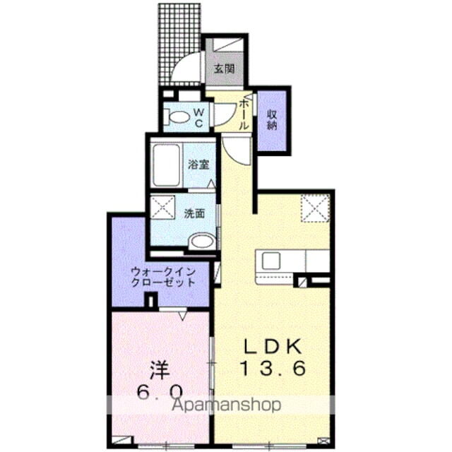 北海道旭川市六条西６丁目 旭川駅 1LDK アパート 賃貸物件詳細