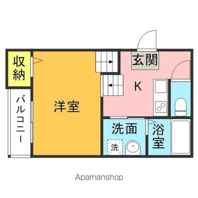 福岡県福岡市南区井尻４丁目 笹原駅 1K アパート 賃貸物件詳細